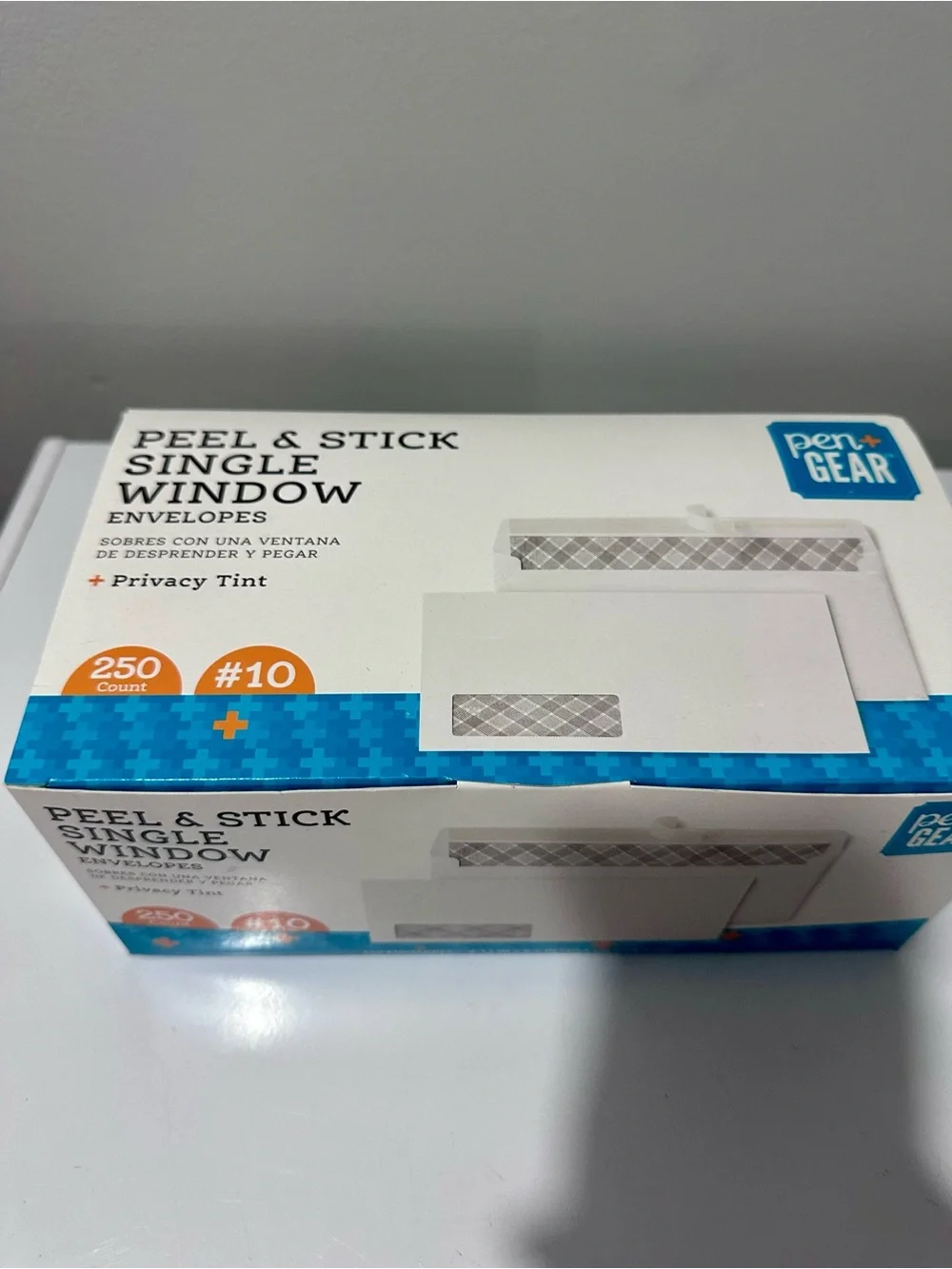 Pen+Gear Peel & Stick #10 Window Envelopes (Qty 250)